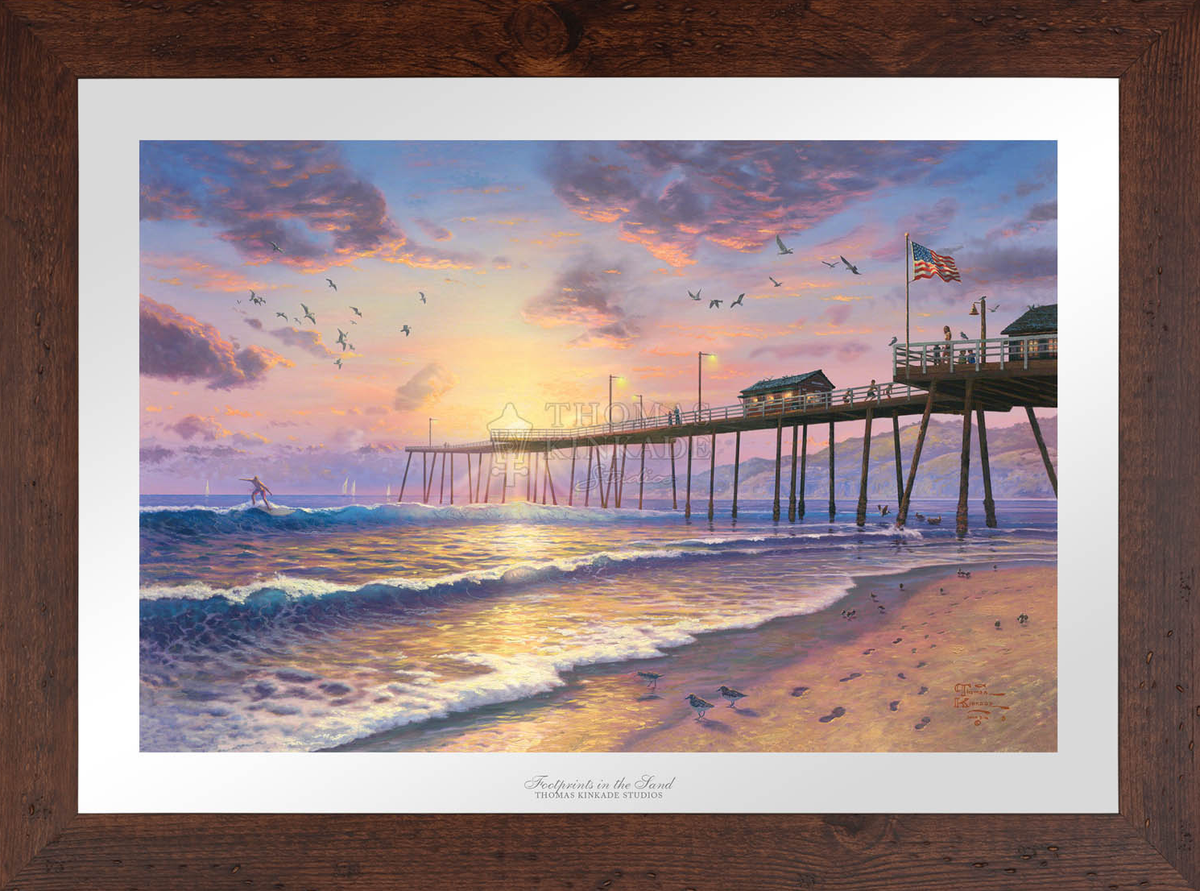 Footprints in the Sand - Limited Edition Paper