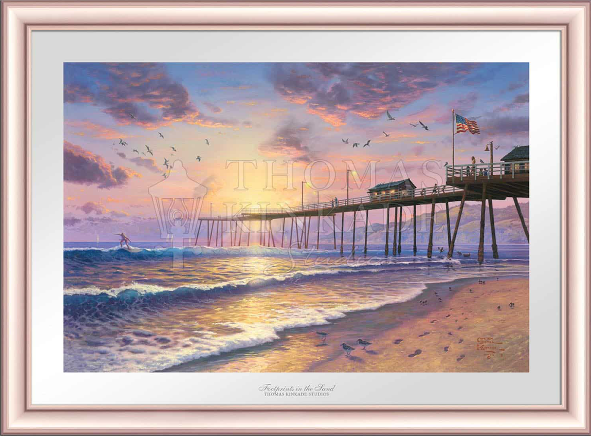 Footprints in the Sand - Limited Edition Paper