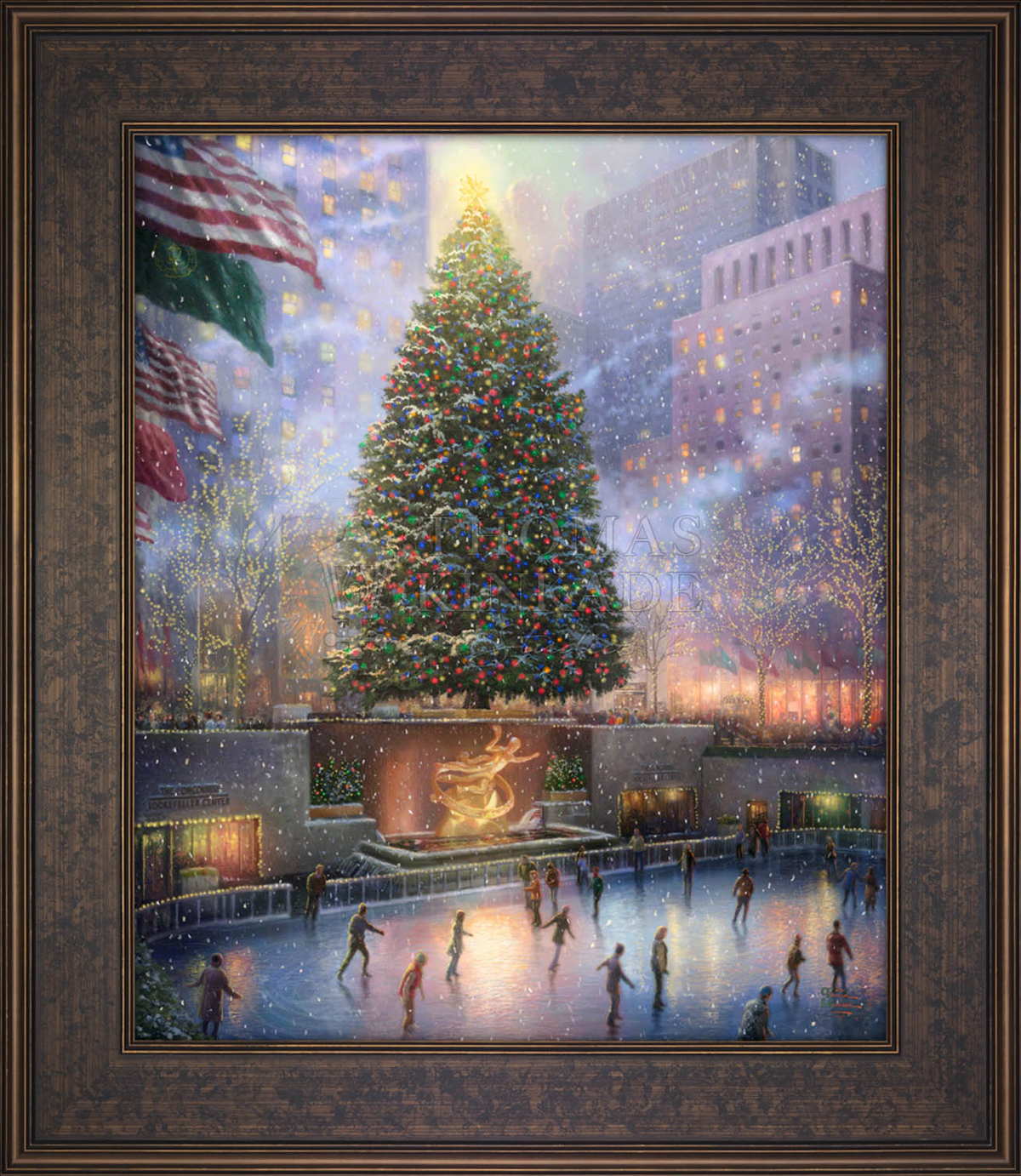 Christmas in New York - Limited Edition Canvas