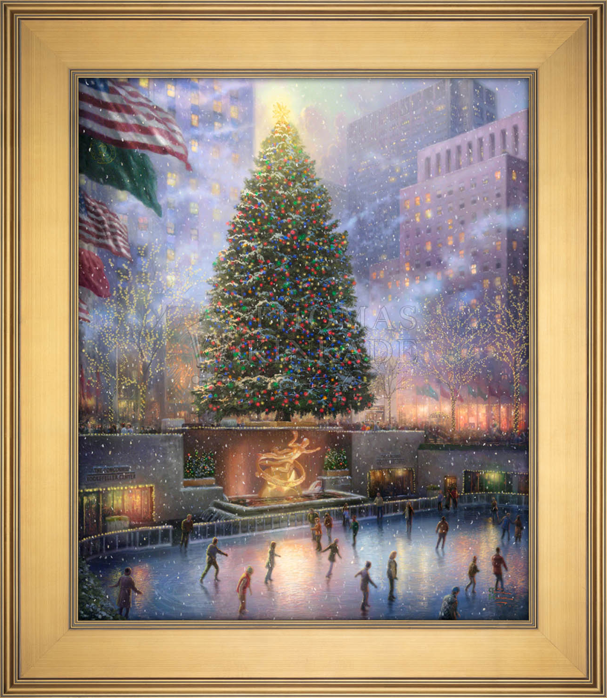 Christmas in New York - Limited Edition Canvas