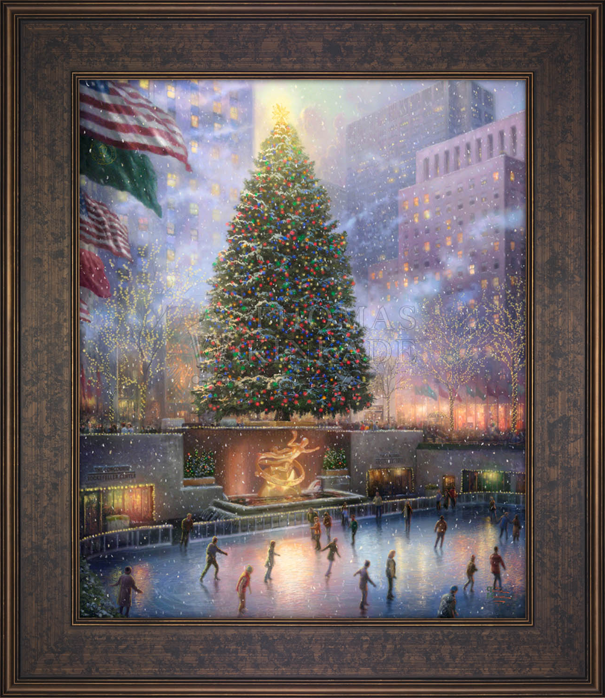 Christmas in New York - Limited Edition Canvas
