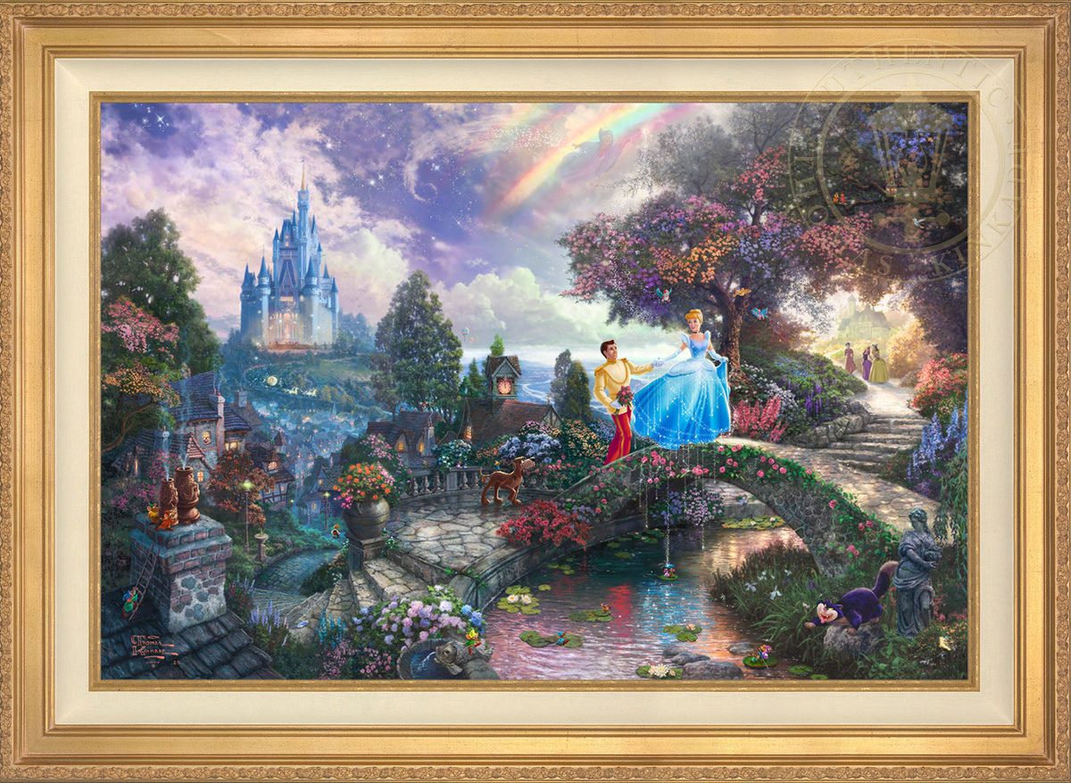 Disney Cinderella Wishes Upon a Dream - Jewel Edition Art