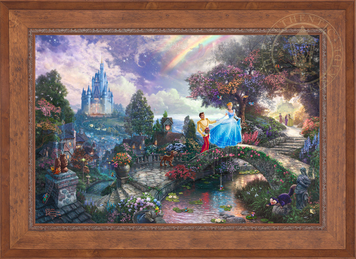 Disney Cinderella Wishes Upon a Dream - Jewel Edition Art