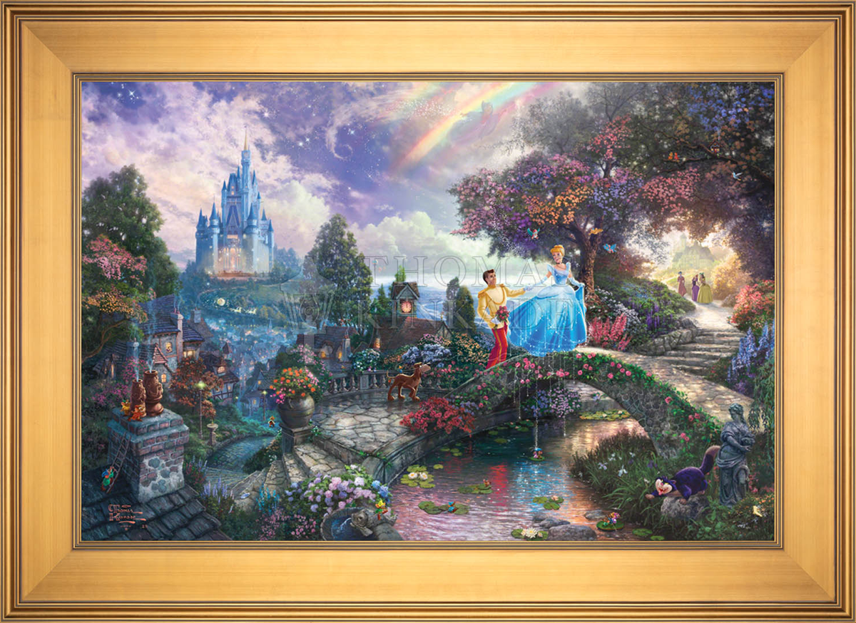 Disney Cinderella Wishes Upon a Dream - Jewel Edition Art
