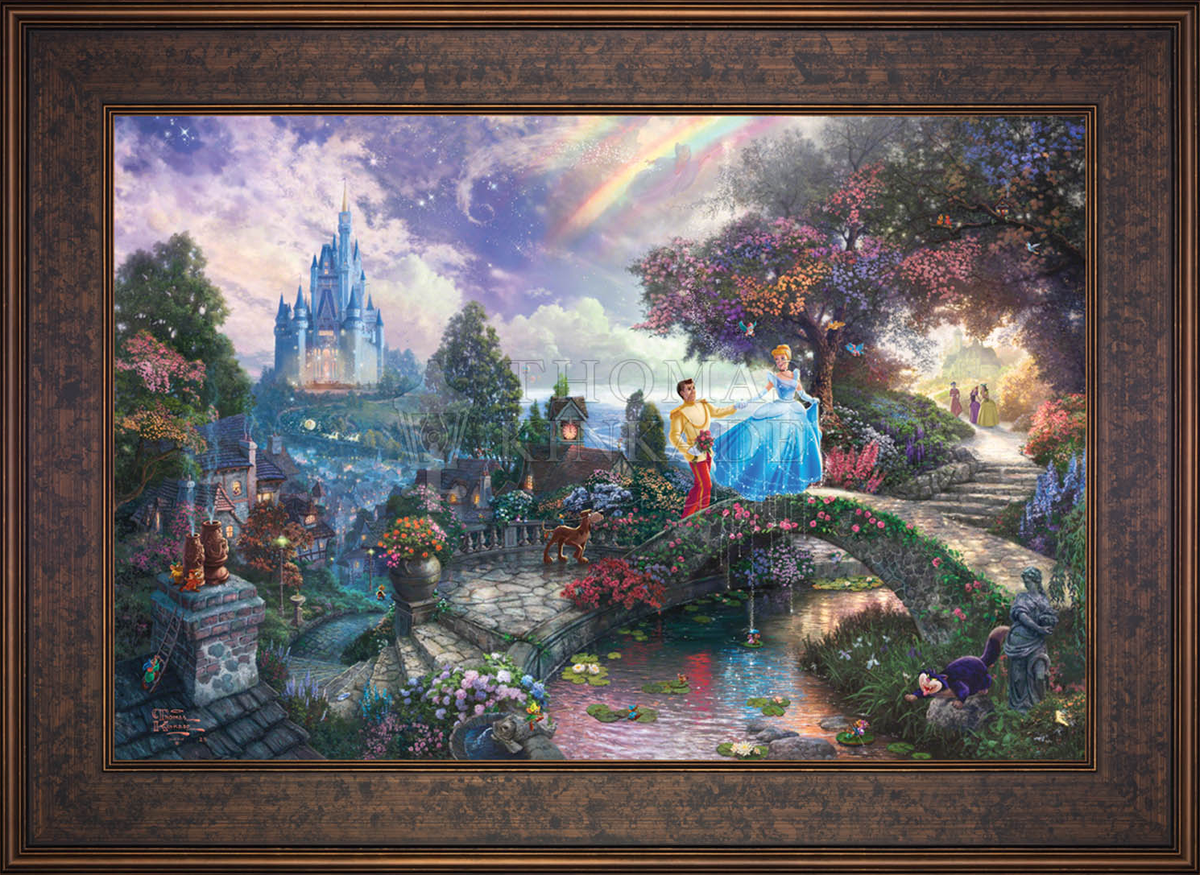 Disney Cinderella Wishes Upon a Dream - Jewel Edition Art