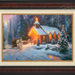 Christmas Chapel I - Limited Edition Canvas