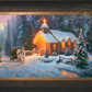 Christmas Chapel I - Limited Edition Canvas