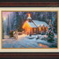 Christmas Chapel I - Limited Edition Canvas