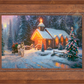 Christmas Chapel I - Limited Edition Canvas