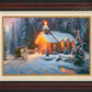 Christmas Chapel I - Limited Edition Canvas