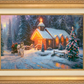 Christmas Chapel I - Limited Edition Canvas