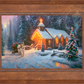 Christmas Chapel I - Limited Edition Canvas