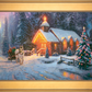 Christmas Chapel I - Limited Edition Canvas