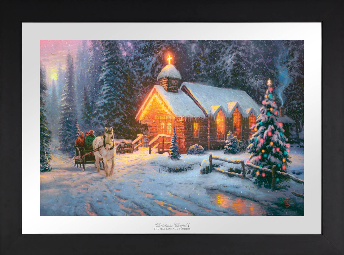 Christmas Chapel I - Limited Edition Paper