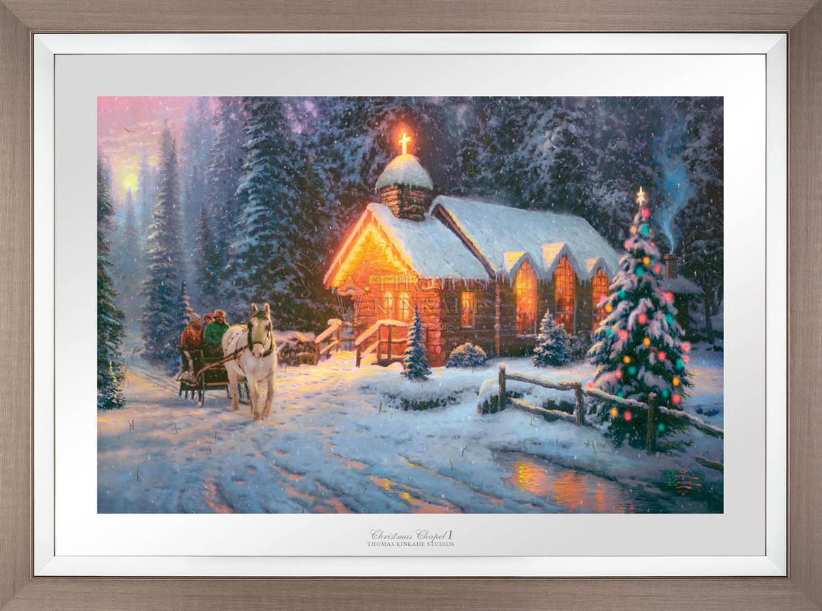 Christmas Chapel I - Limited Edition Paper