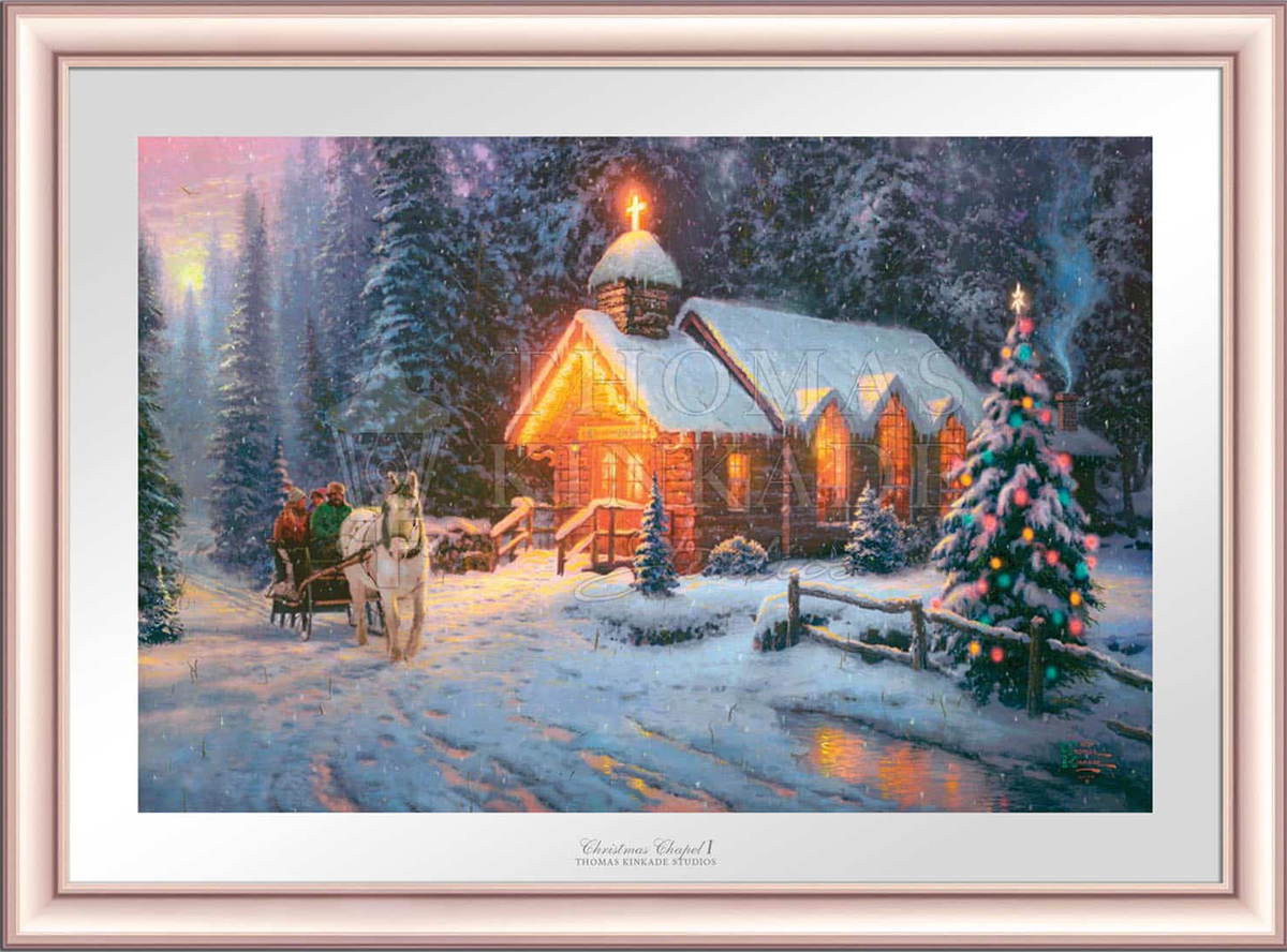 Christmas Chapel I - Limited Edition Paper