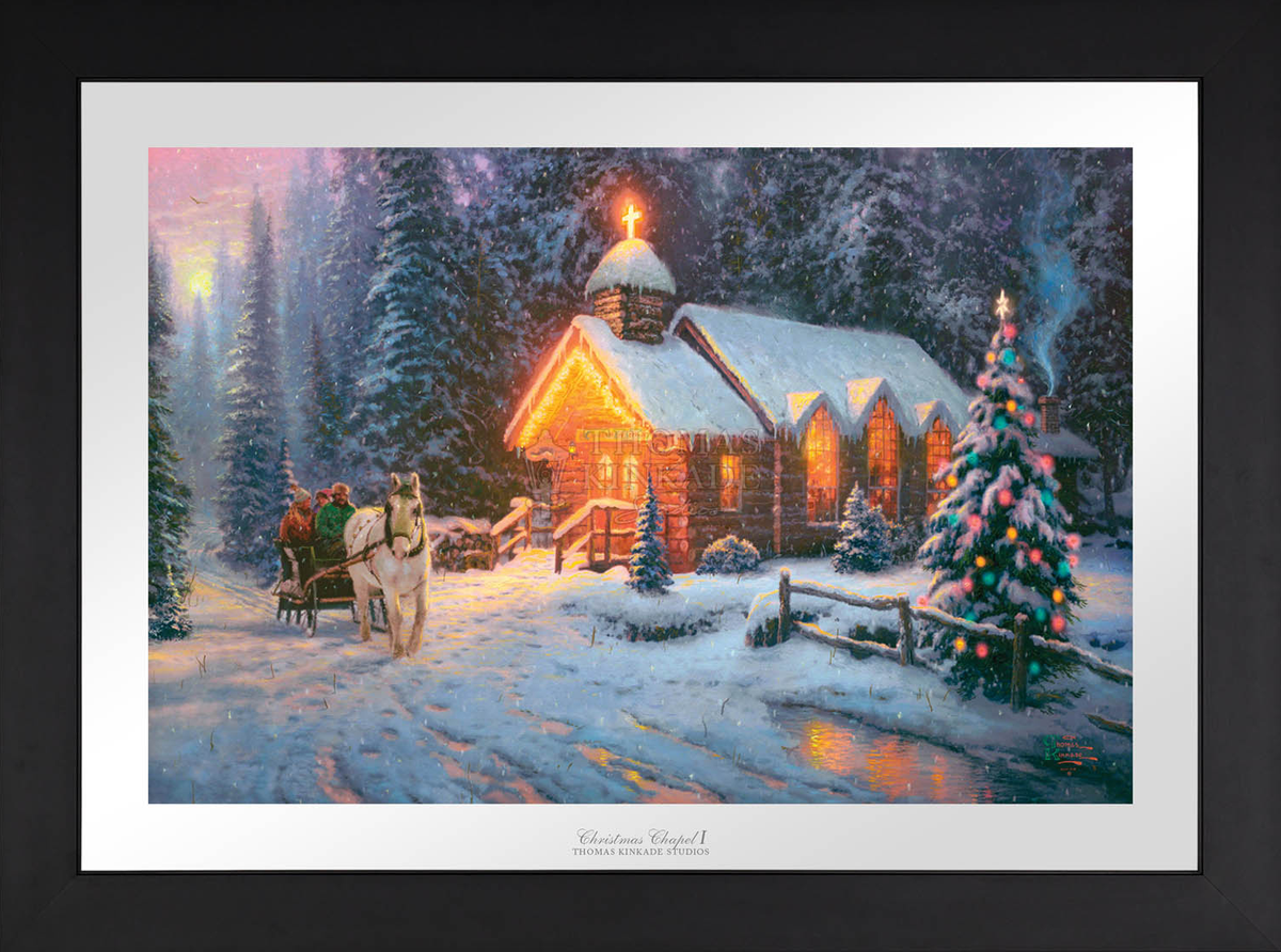 Christmas Chapel I - Limited Edition Paper