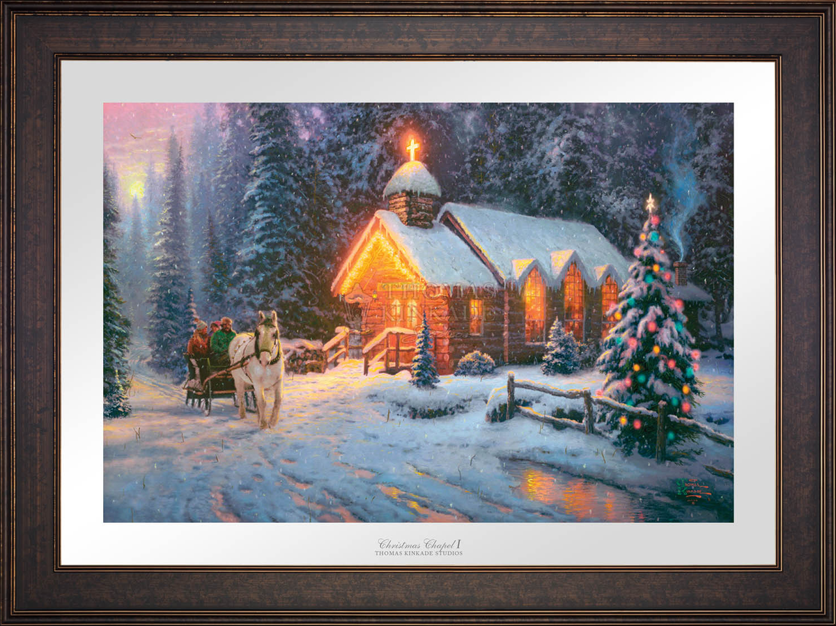 Christmas Chapel I - Limited Edition Paper