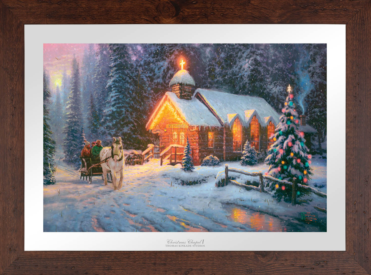Christmas Chapel I - Limited Edition Paper