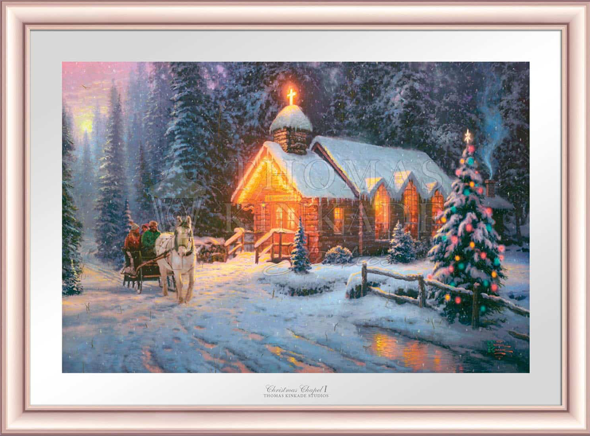 Christmas Chapel I - Limited Edition Paper