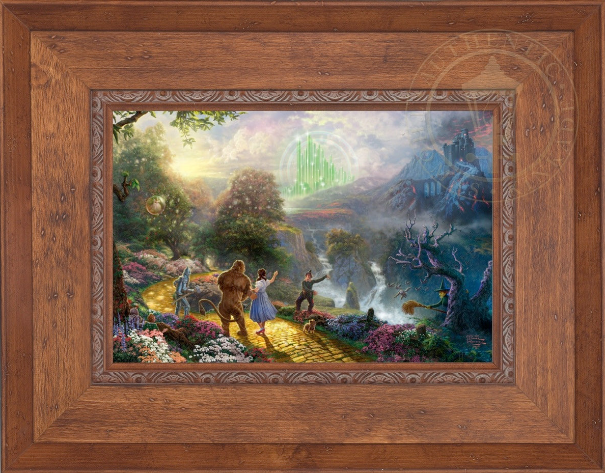 Dorothy Discovers the Emerald City - Limited Edition Canvas