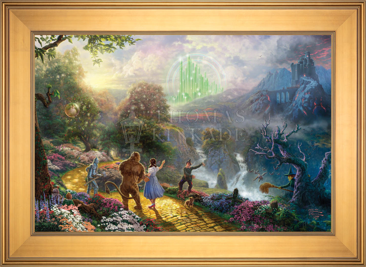 Dorothy Discovers the Emerald City - Limited Edition Canvas
