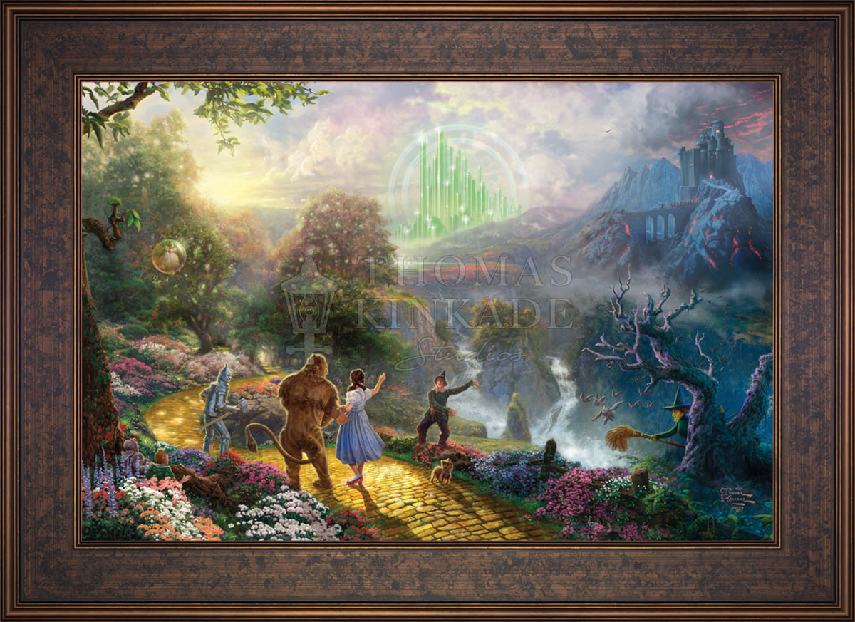 Dorothy Discovers the Emerald City - Limited Edition Canvas