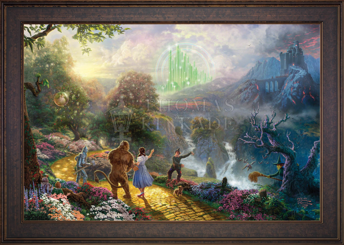 Dorothy Discovers the Emerald City - Limited Edition Canvas