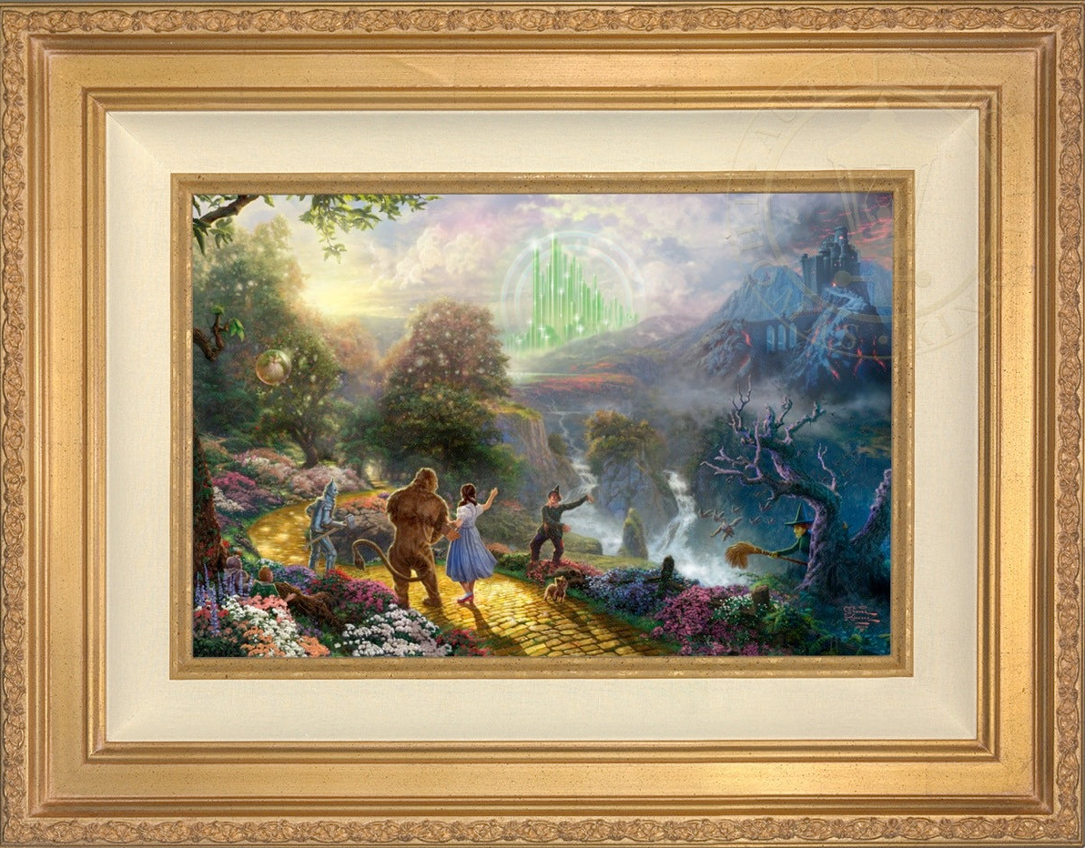 Dorothy Discovers the Emerald City - Limited Edition Canvas