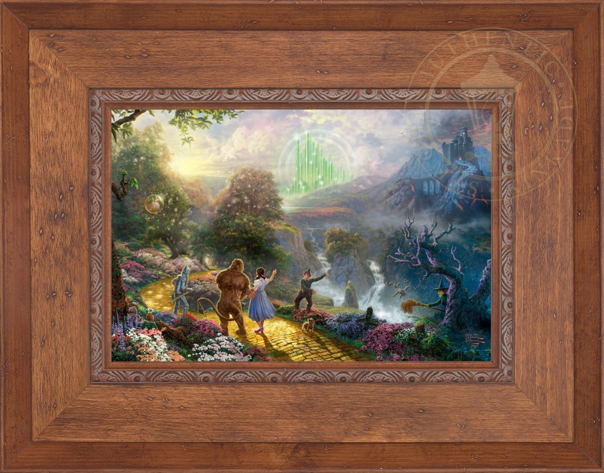 Dorothy Discovers the Emerald City - Limited Edition Canvas