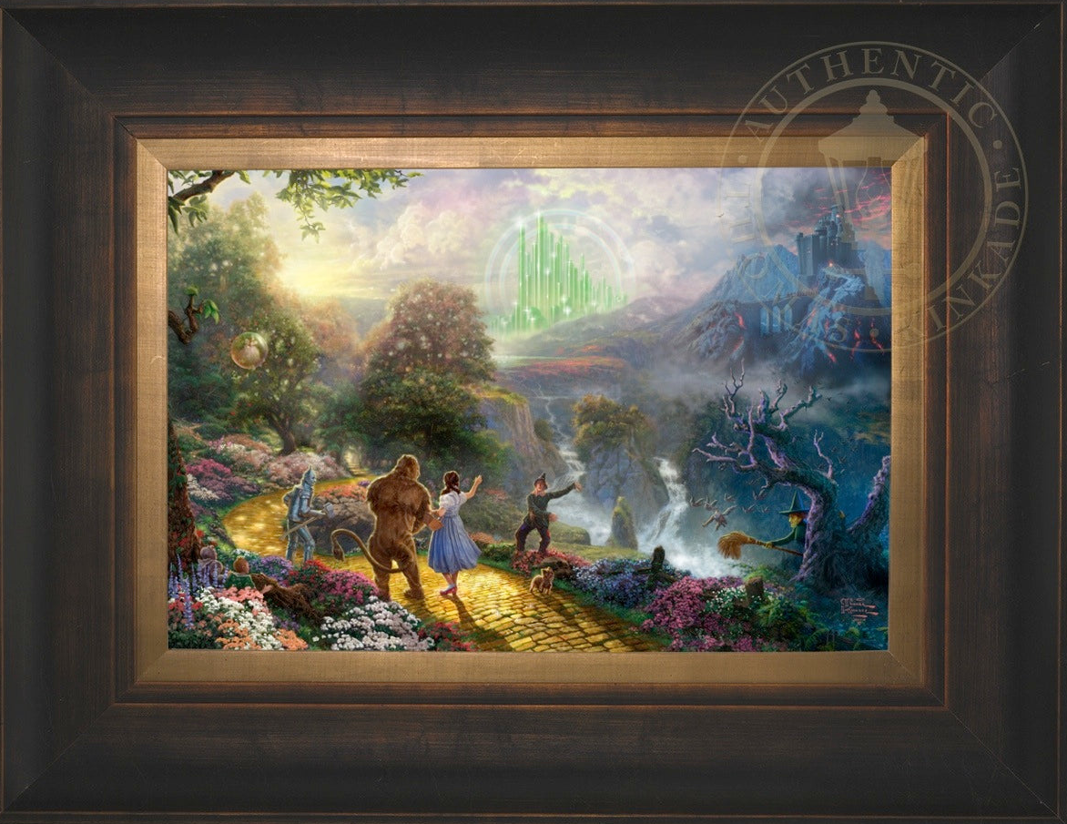 Dorothy Discovers the Emerald City - Limited Edition Canvas