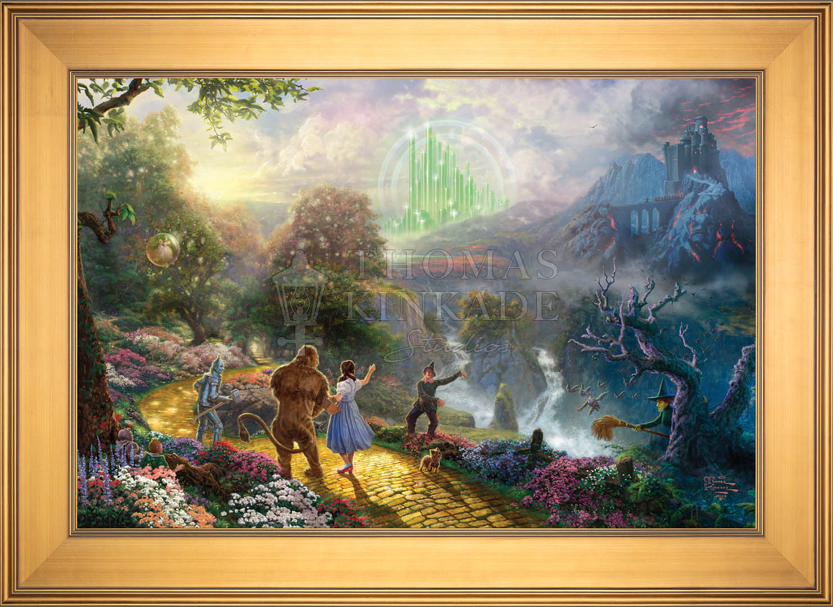 Dorothy Discovers the Emerald City - Limited Edition Canvas