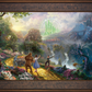 Dorothy Discovers the Emerald City - Limited Edition Canvas