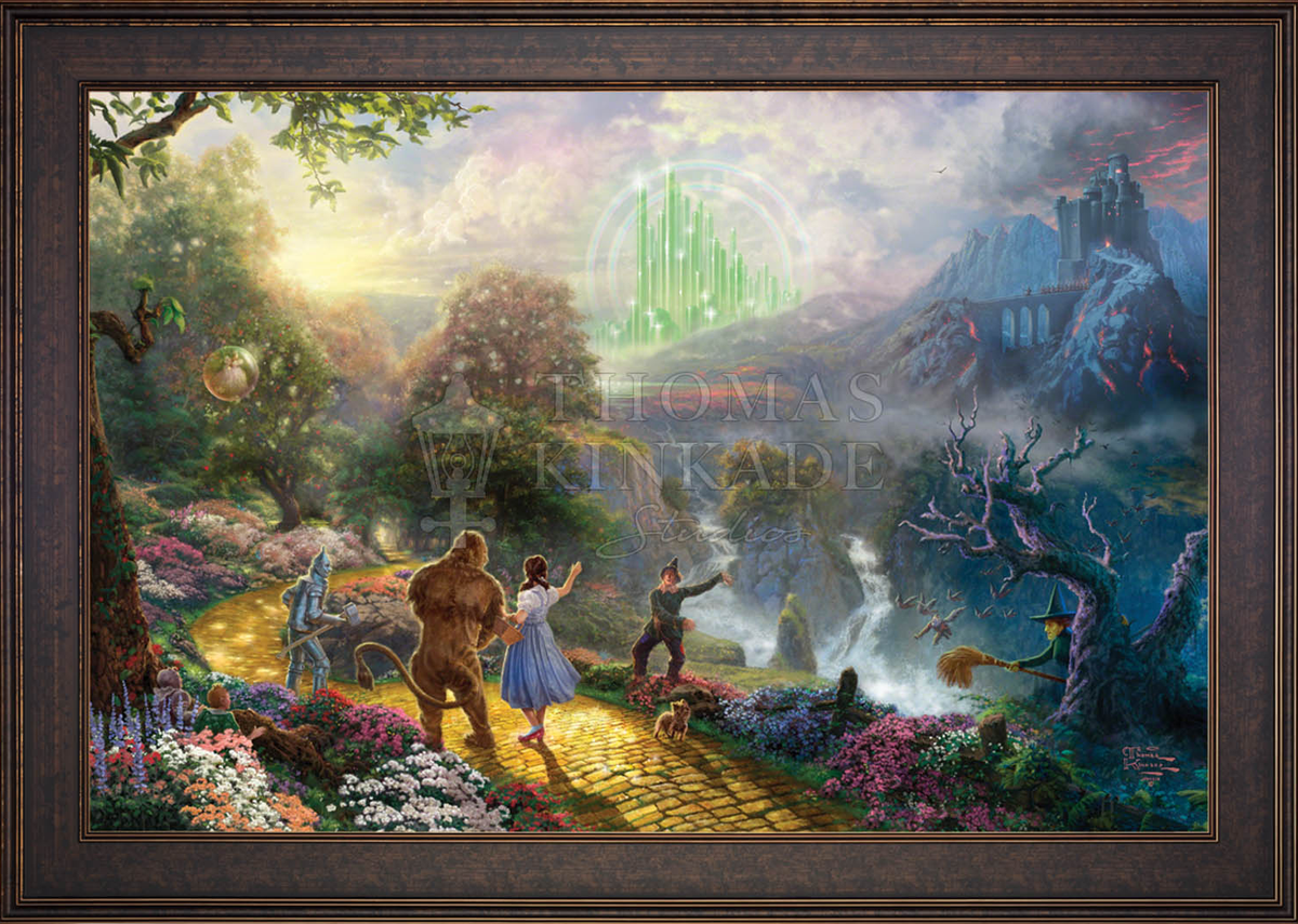 Dorothy Discovers the Emerald City - Limited Edition Canvas