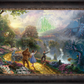 Dorothy Discovers the Emerald City - Limited Edition Canvas