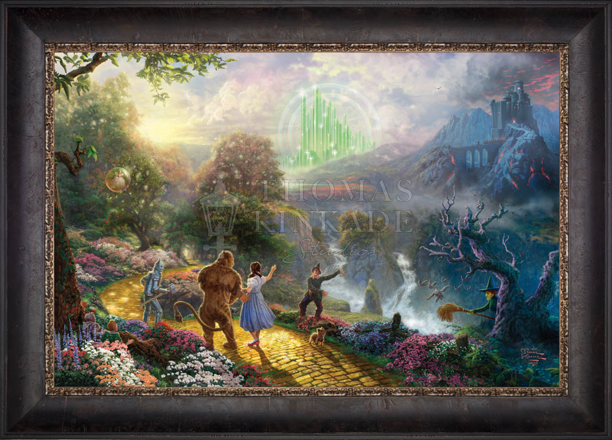 Dorothy Discovers the Emerald City - Limited Edition Canvas
