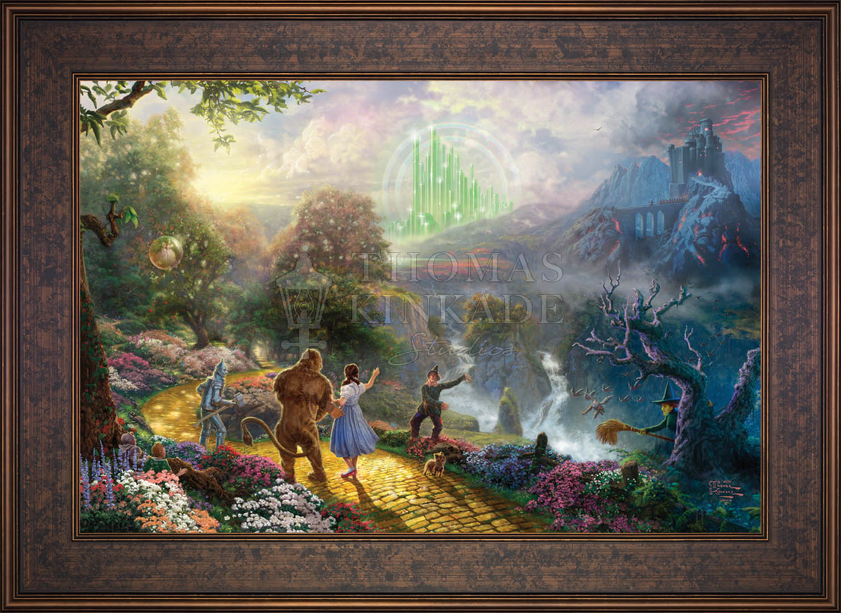 Dorothy Discovers the Emerald City - Limited Edition Canvas