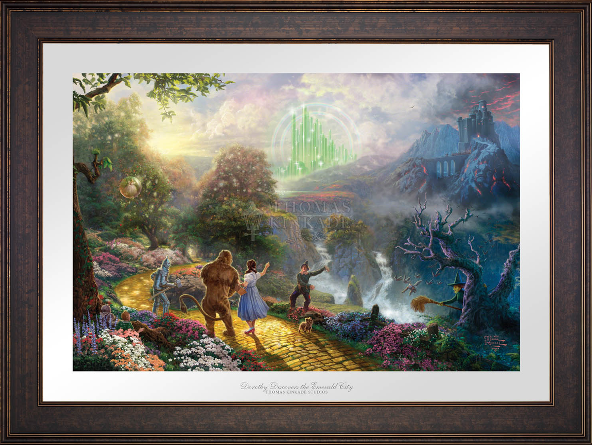 Dorothy Discovers the Emerald City - Limited Edition Paper