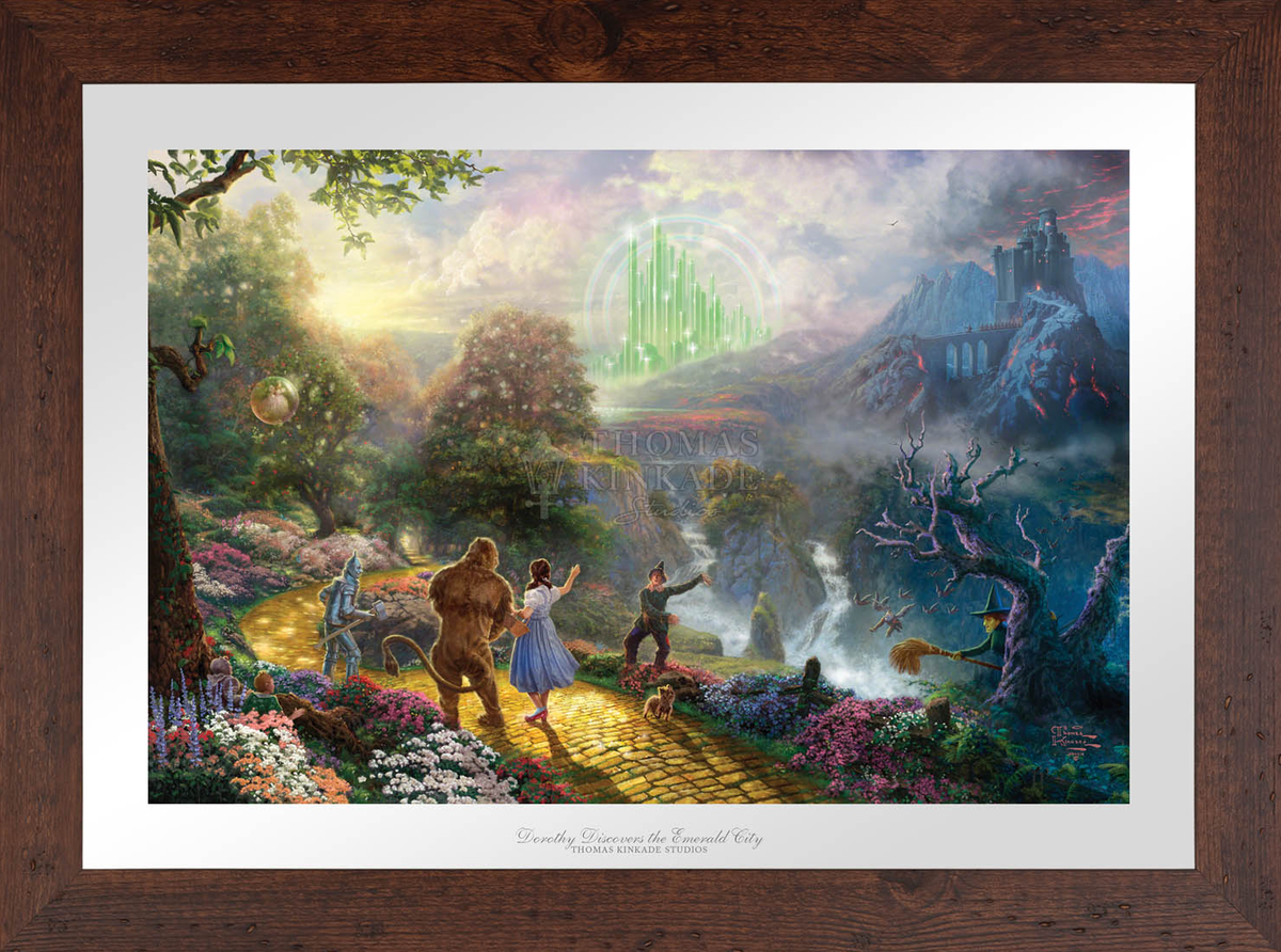 Dorothy Discovers the Emerald City - Limited Edition Paper