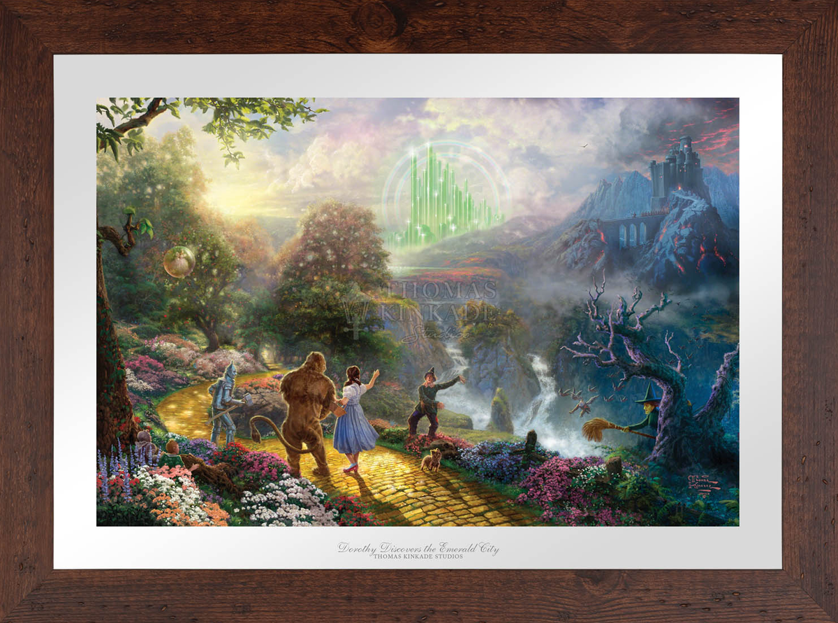 Dorothy Discovers the Emerald City - Limited Edition Paper