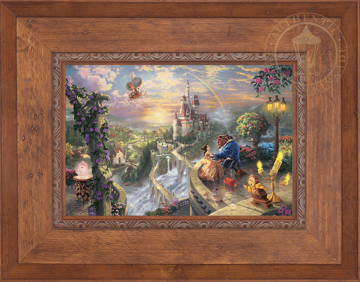 Disney Beauty and the Beast Falling in Love - Jewel Edition Art