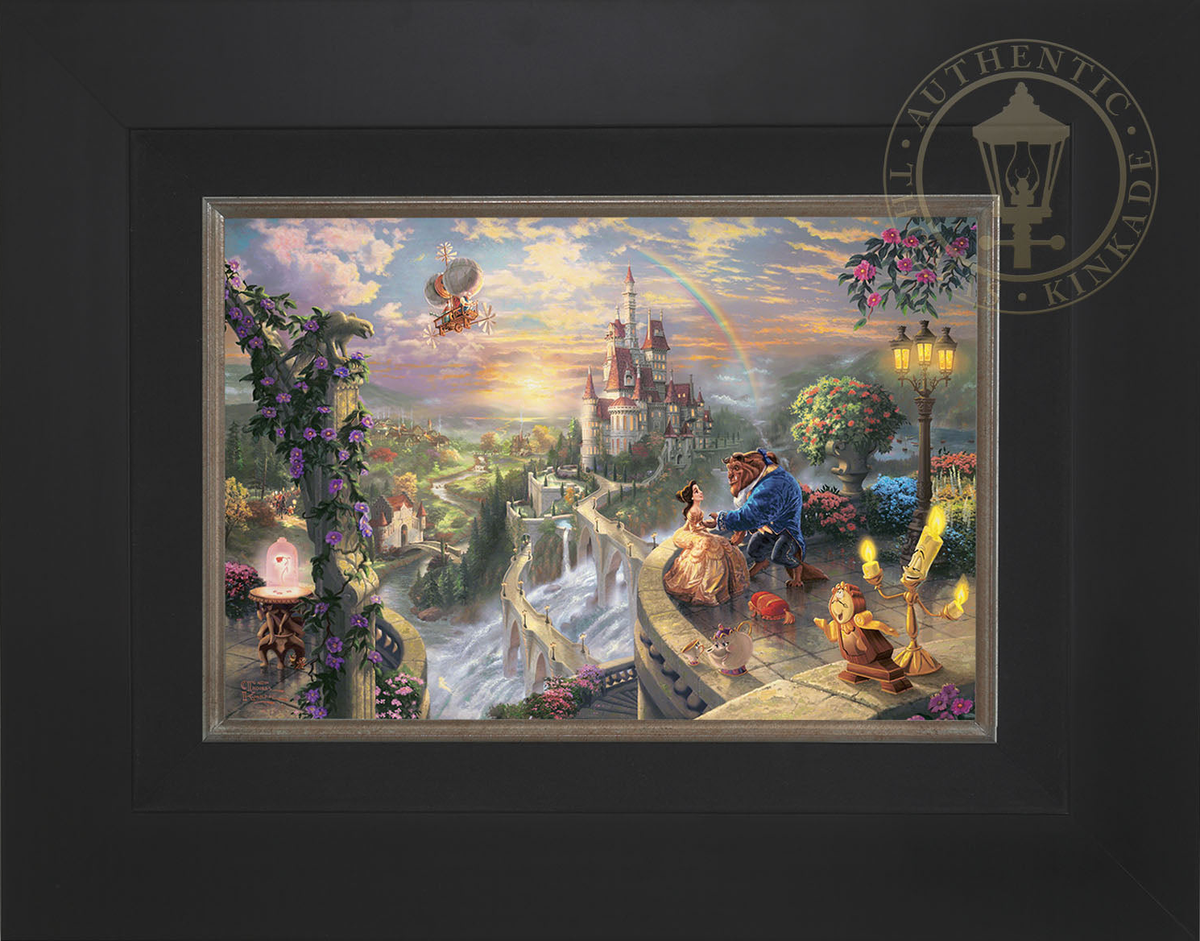 Disney Beauty and the Beast Falling in Love - Jewel Edition Art