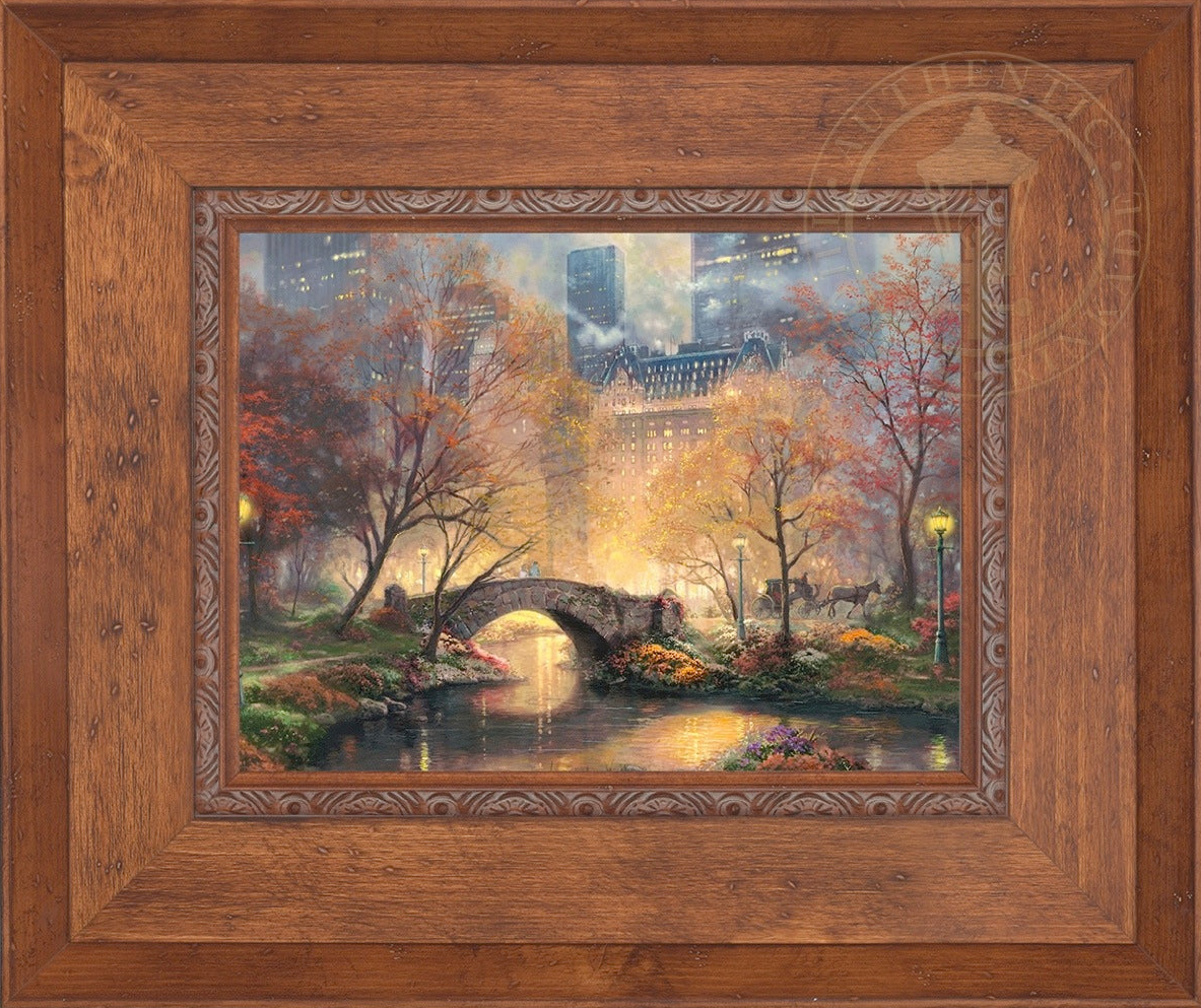 Central Park in the Fall - Limited Edition Canvas
