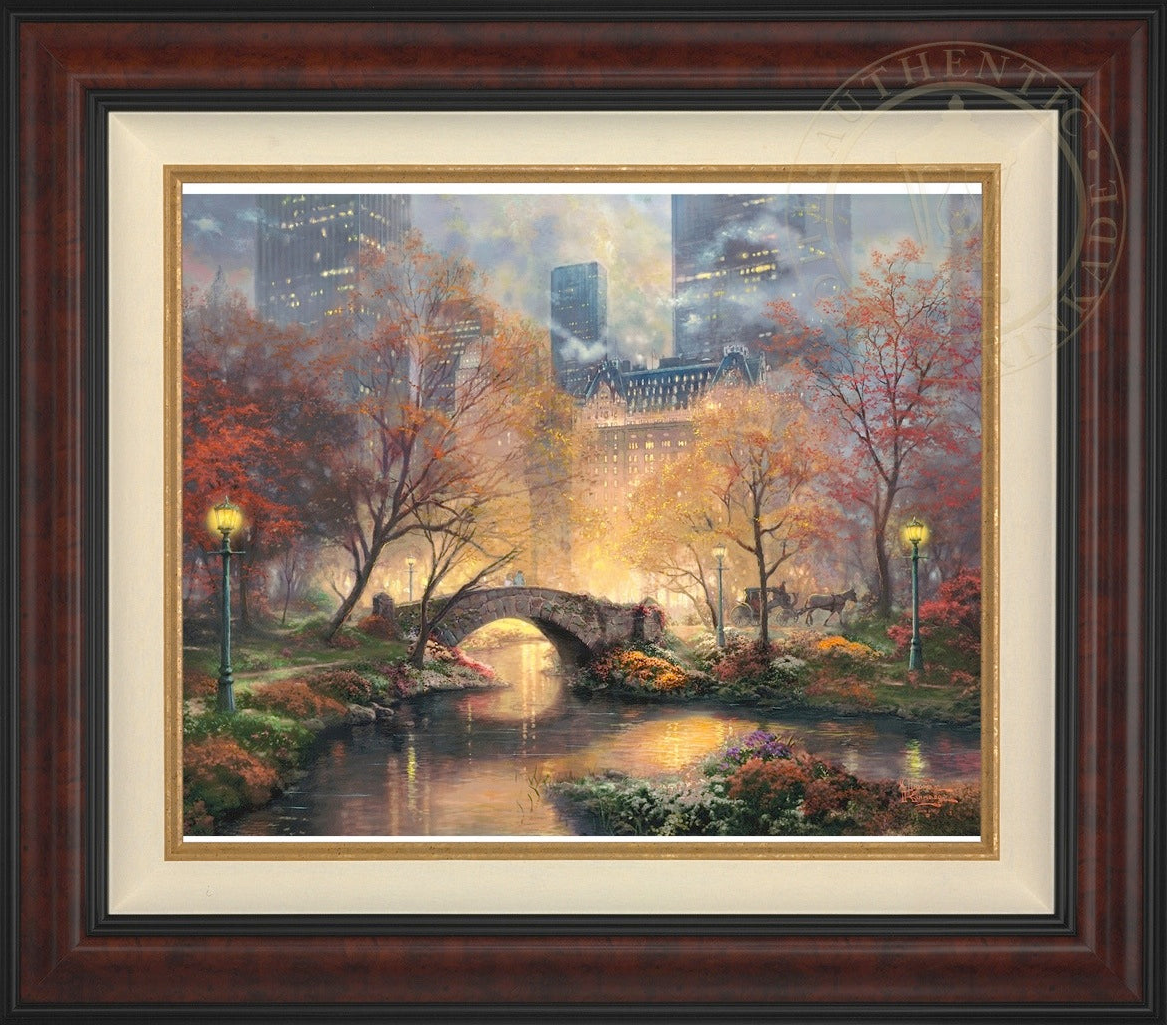 Central Park in the Fall - Limited Edition Canvas