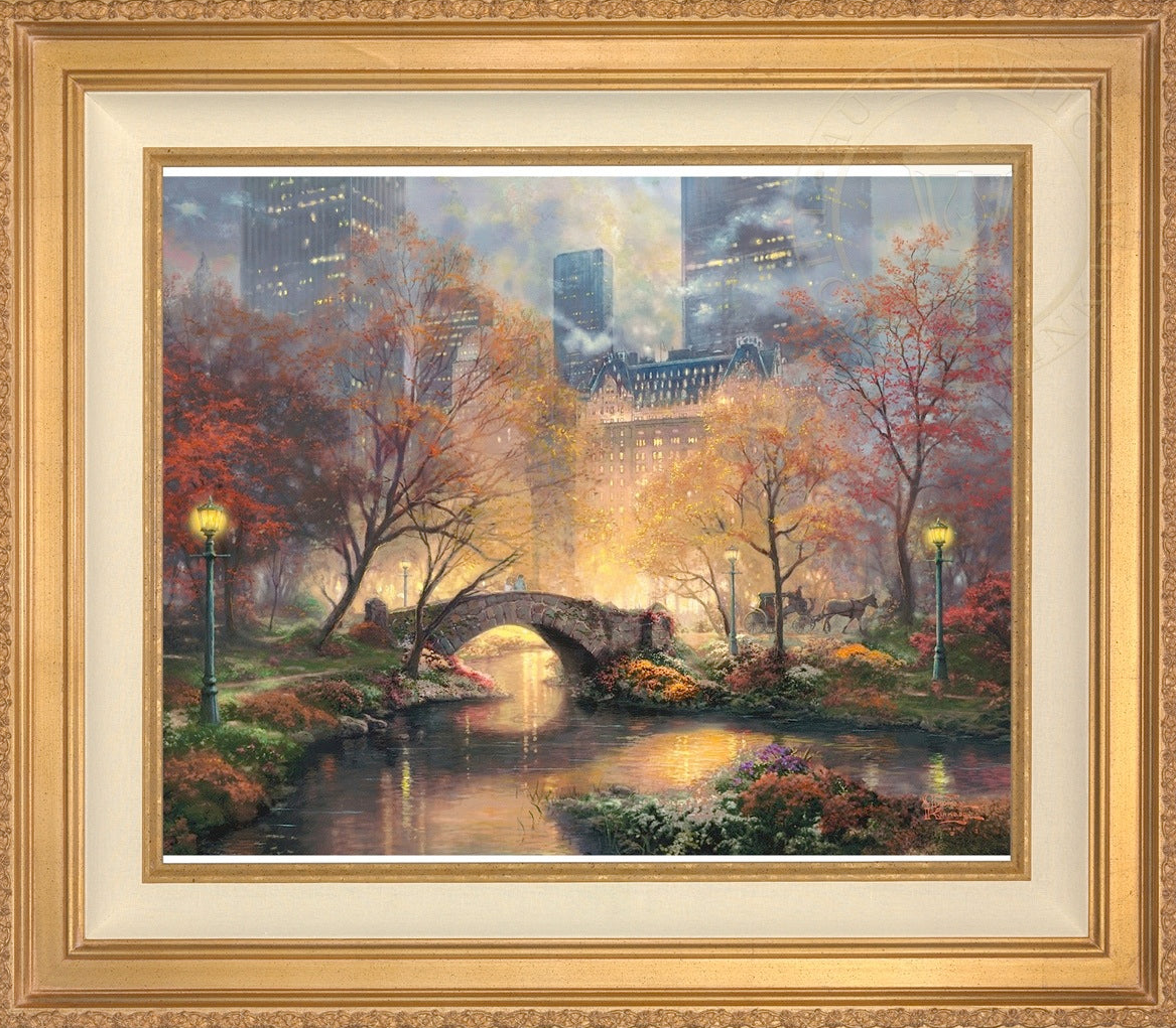 Central Park in the Fall - Limited Edition Canvas