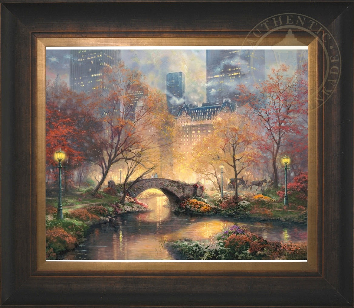 Central Park in the Fall - Limited Edition Canvas