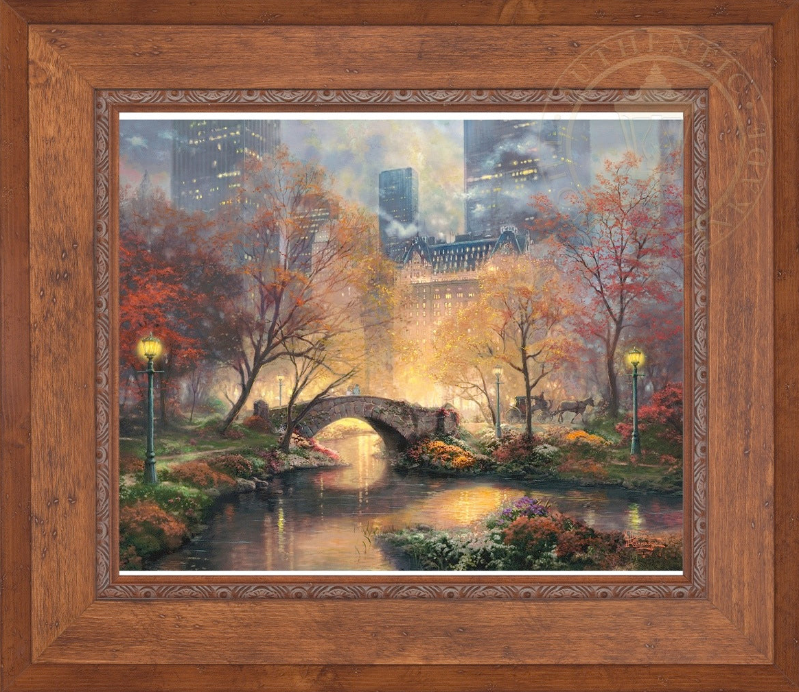 Central Park in the Fall - Limited Edition Canvas