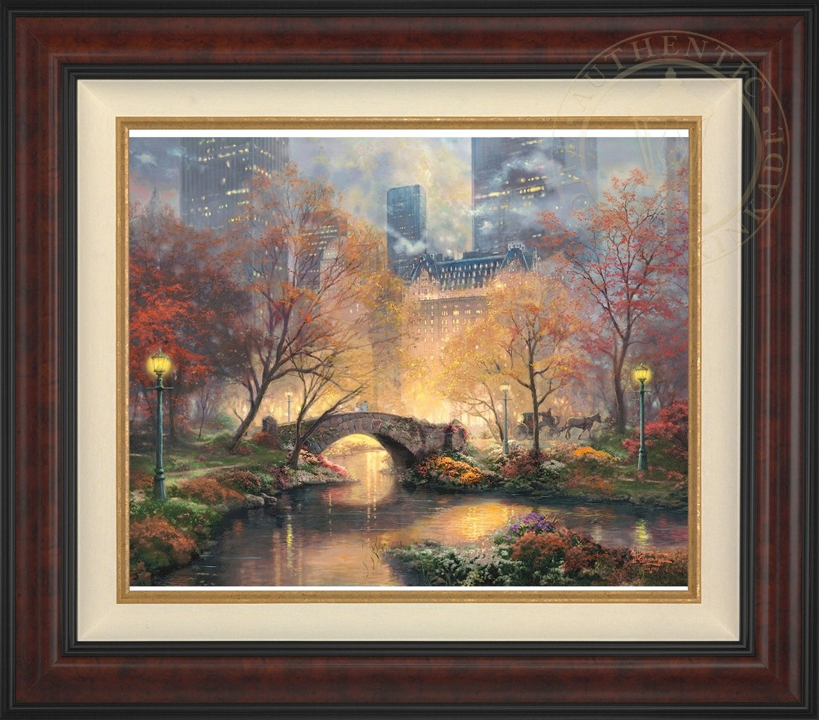 Central Park in the Fall - Limited Edition Canvas