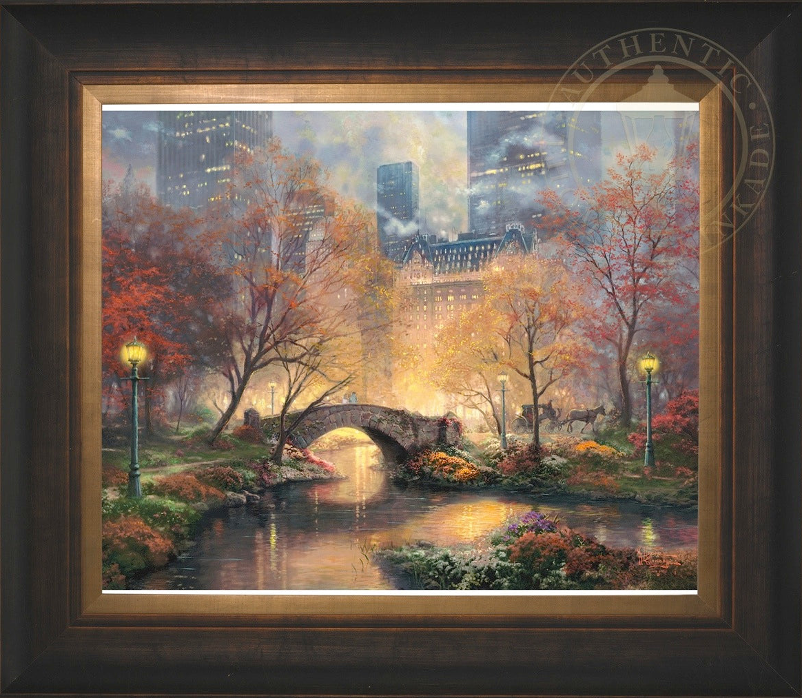 Central Park in the Fall - Limited Edition Canvas