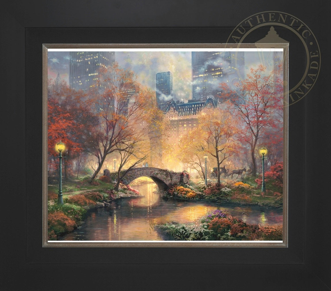 Central Park in the Fall - Limited Edition Canvas